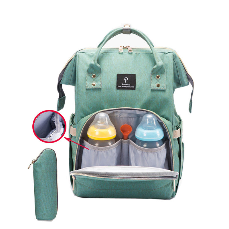 USB Charging Diaper Backpack – Waterproof Nursing Travel Bag