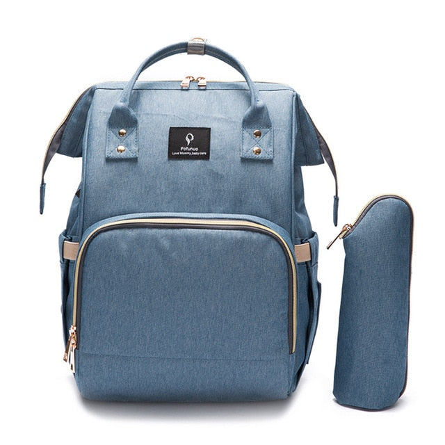 USB Charging Diaper Backpack – Waterproof Nursing Travel Bag