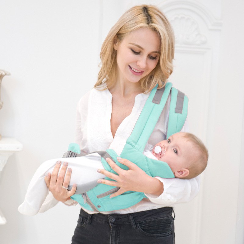 Ergonomic Hip Seat Baby Carrier – 0–18 Months with Waist Support