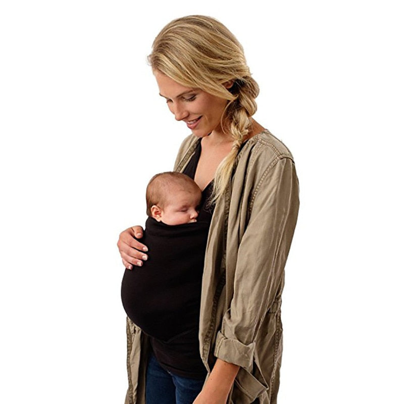 Kangaroo Carrier T-Shirt for Parents – Long Sleeve Baby Pocket Top