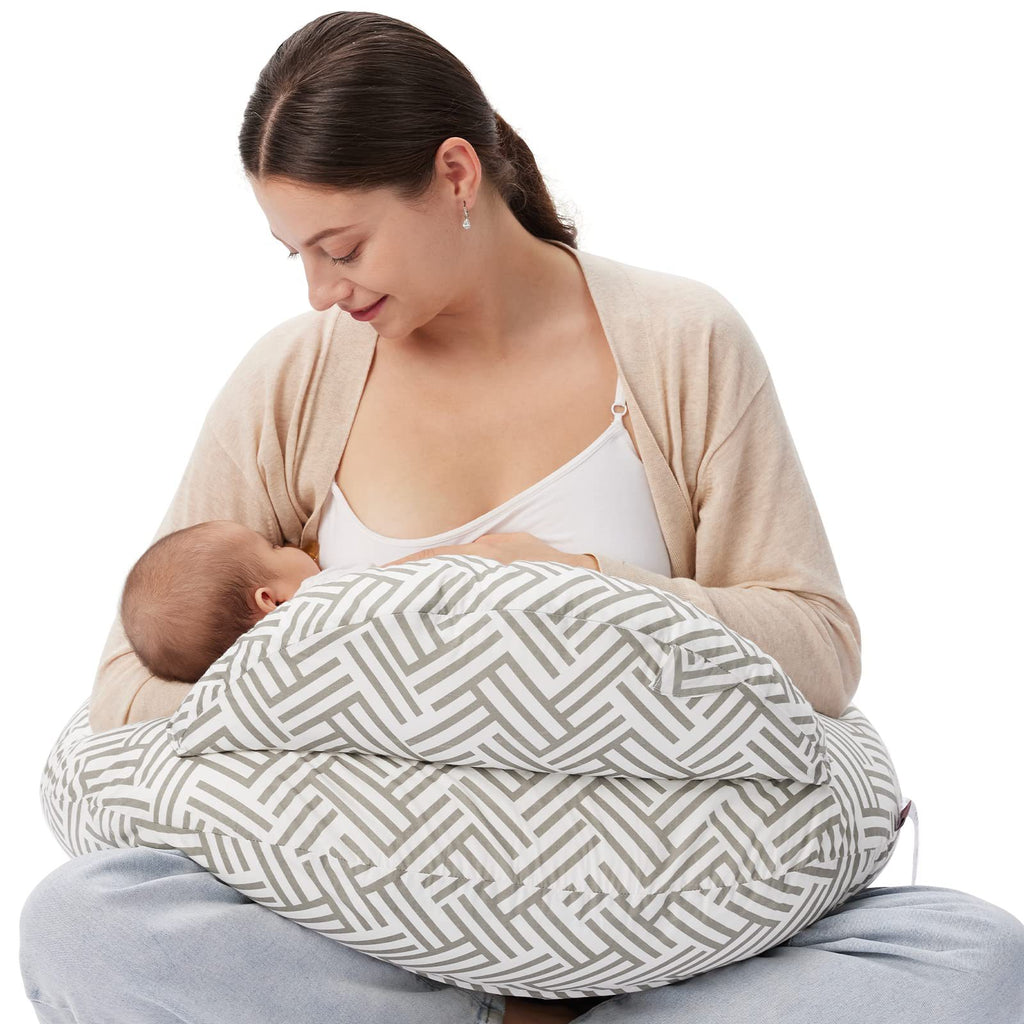 Multifunctional Nursing Pillow – Detachable Breastfeeding Support Pillow