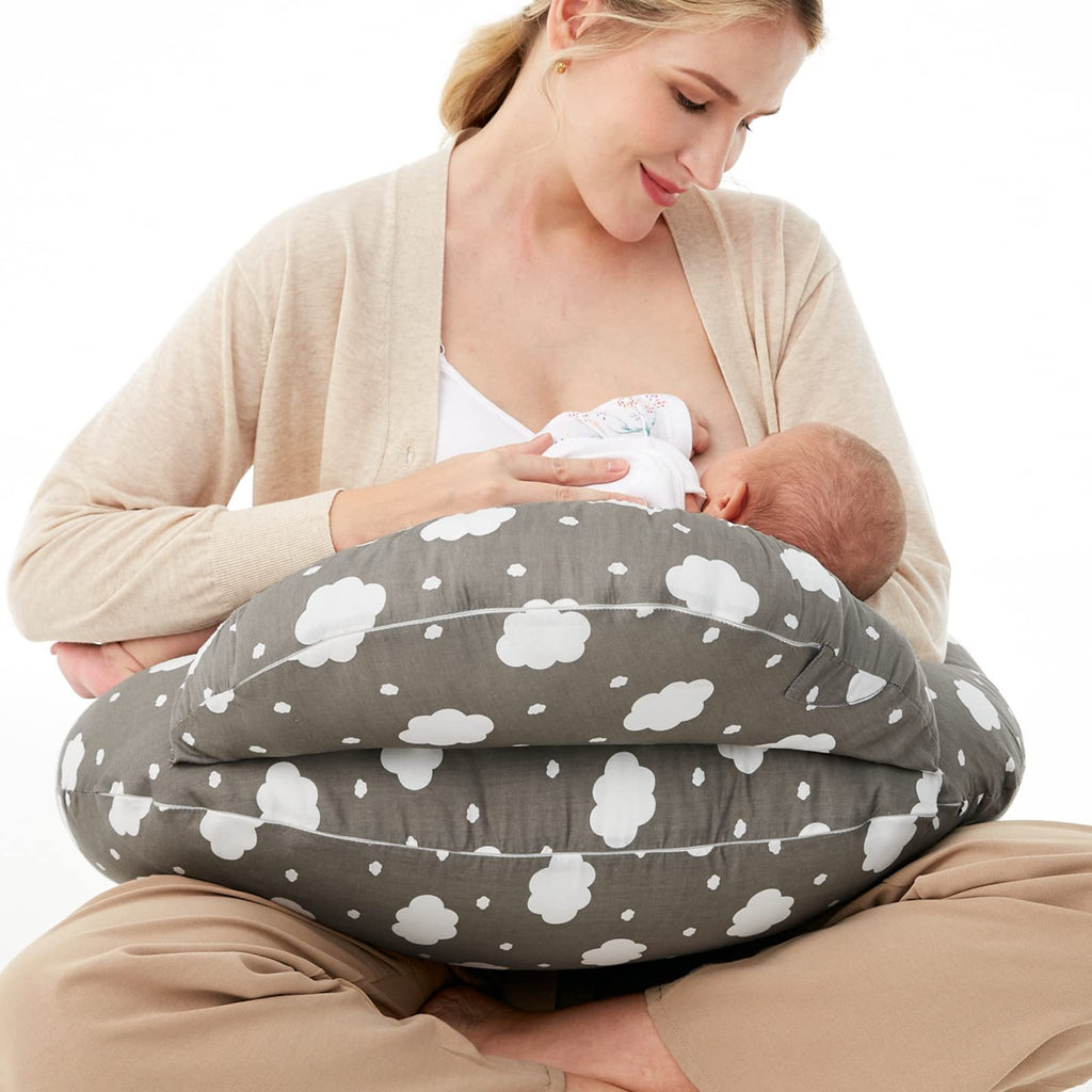 Multifunctional Nursing Pillow – Detachable Breastfeeding Support Pillow