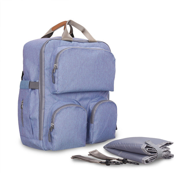 Waterproof Diaper Bag Backpack – Large Capacity Nappy Rucksack
