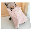 Fleece Stroller Blanket with Footmuff – Windproof Winter Baby Wrap