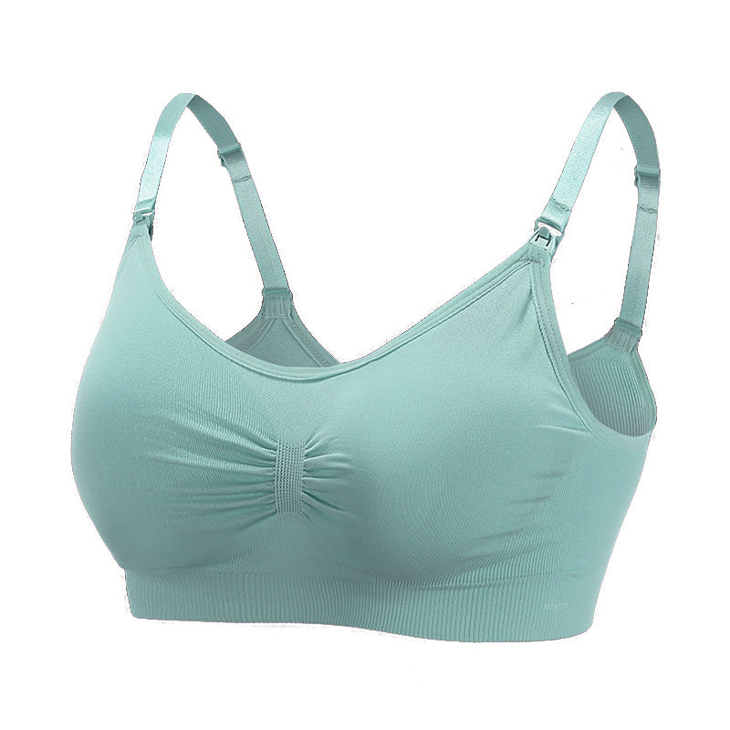 Seamless Nursing Bra – Wireless Maternity Bra for Breastfeeding