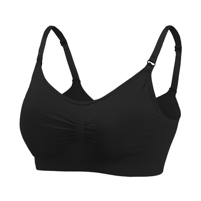 Seamless Nursing Bra – Wireless Maternity Bra for Breastfeeding