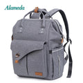 Alameda Diaper Backpack with Stroller Straps – Multi-Function Mummy Bag
