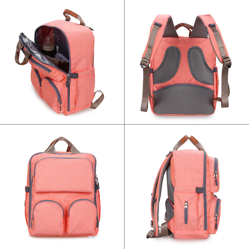 Waterproof Diaper Bag Backpack – Large Capacity Nappy Rucksack