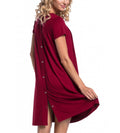 Maternity Hospital Gown – Short Sleeve Nursing Labour Dress
