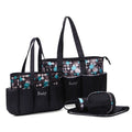 5-Piece Diaper Bag Set – Tote with Organiser Pouches for Moms