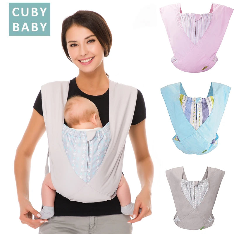 Natural Cotton Ergonomic Baby Carrier – Newborn to Toddler