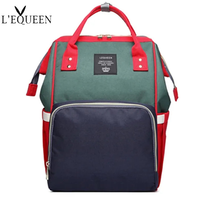 Waterproof Mummy Diaper Backpack – Large Outdoor Travel Nappy Bag